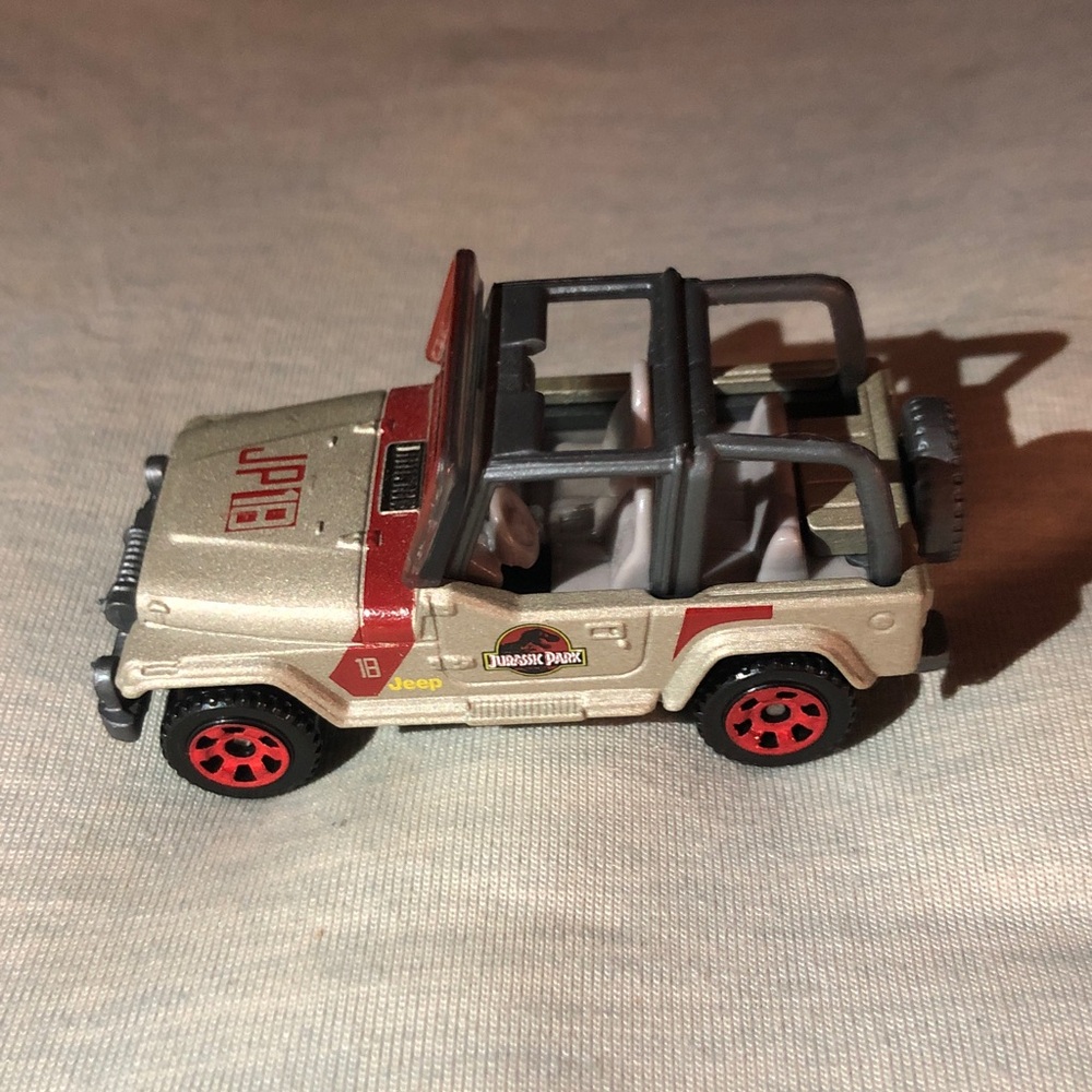 Jurassic Park Jeep #18 Matchbox